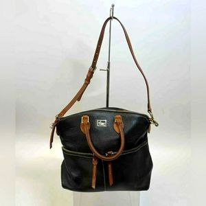 Dooney & Bourke Dillon Designer Black Tote Purse Handbag